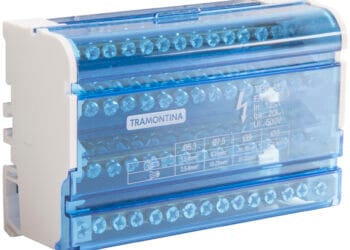 Tramontina apresenta blocos de distribuição para quadros e painéis elétricos