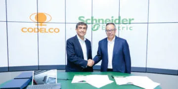 Codelco e Schneider Electric assinam acordo para impulsionar a digitalização e a eficiência energética na mineração