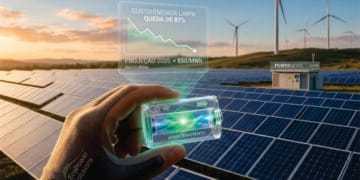 Custos da energia renovável despencam globalmente e redefinem o mercado até 2035