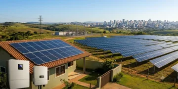 Expansão da energia solar no Brasil