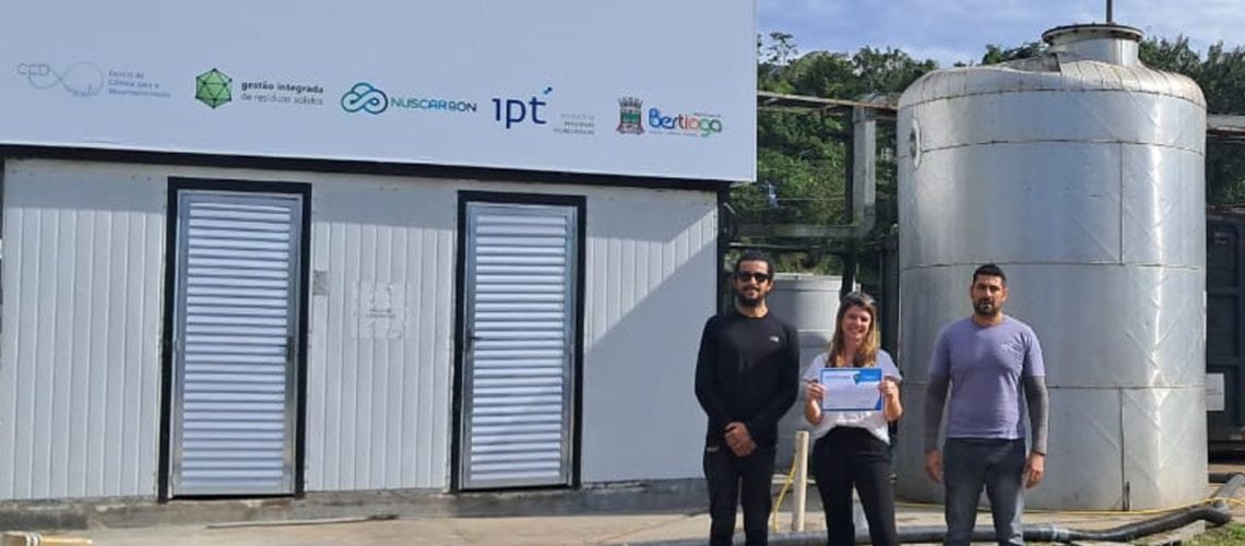 Biodigestor faz energia do lixo