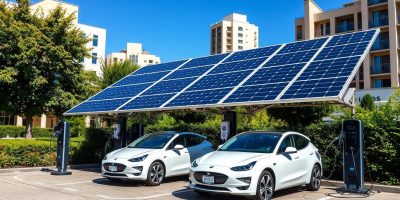 Como a integração entre energia solar e veículos elétricos está mudando o cenário da mobilidade urbana