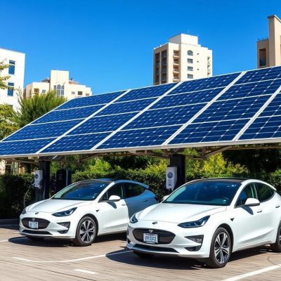 Como a integração entre energia solar e veículos elétricos está mudando o cenário da mobilidade urbana
