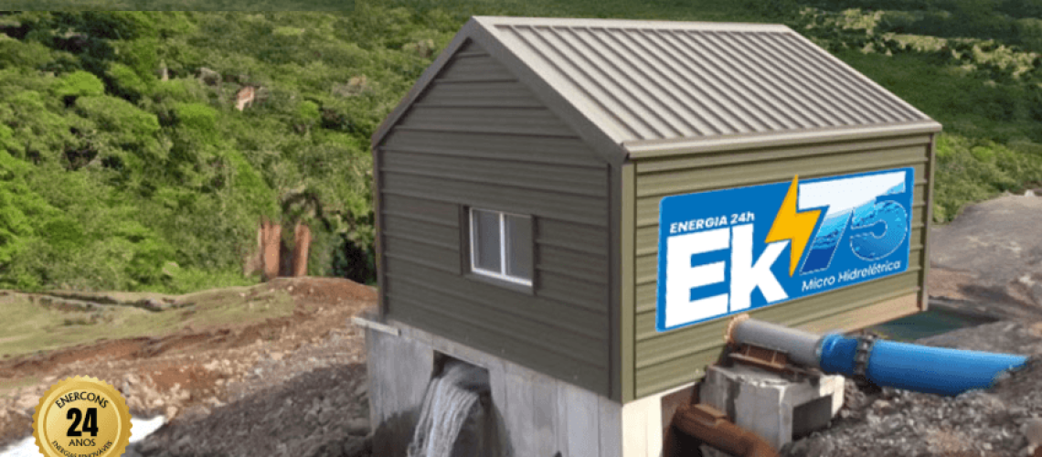 Enercons inova identificação de potenciais hidrelétricos de pequeno porte no Brasil com Ek75