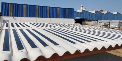 Eternit inicia a comercialização de telhas fotovoltaicas de fibrocimento