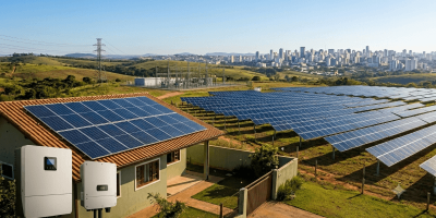Expansão da energia solar no Brasil
