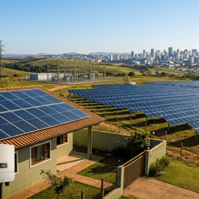 Expansão da energia solar no Brasil