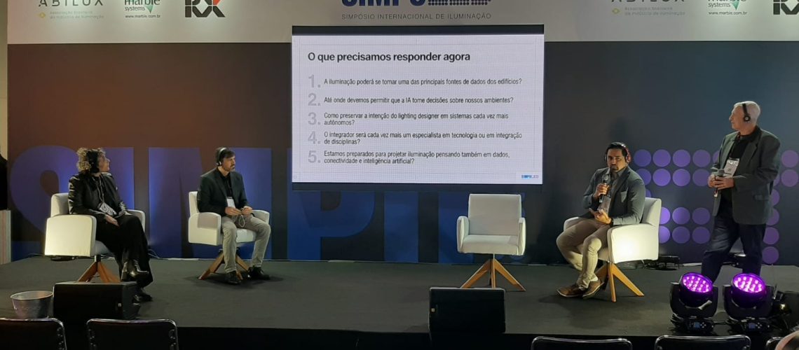 SIMPOLED 2026 destacou integração entre iluminação, automação e inteligência artificial
