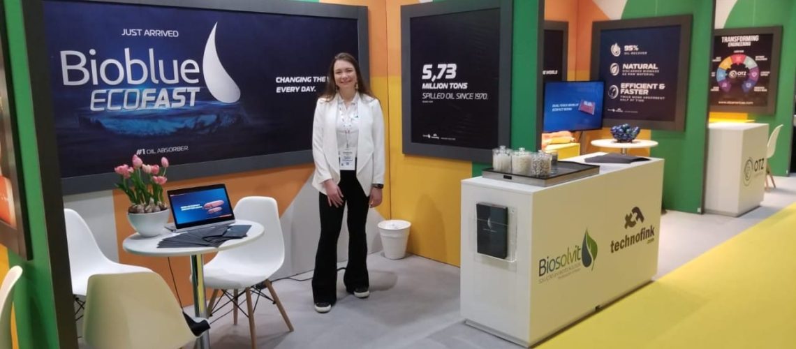 Scaleup Biosolvit destaca inovação sustentável na OTC Houston 2024