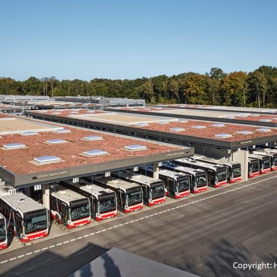Siemens fecha acordo para fornecer infraestrutura para ônibus elétricos ao terminal de última geração de Hamburgo